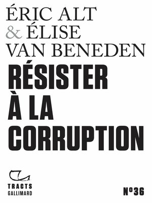 cover image of Tracts (N°36)--Résister à la corruption